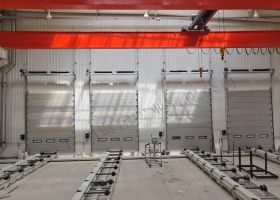 寶雞工業(yè)門電動門美觀嗎？防護高嗎？-廣州奇翔